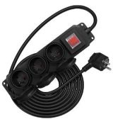 RPC 207 zásuvky IP44,3x/3x1,5G/3m RETLUX