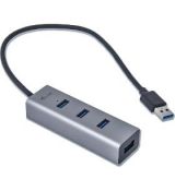 USB 3.0 Metal 4 port HUB bez adap i-Tec