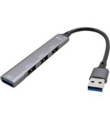 USB 3.0 Metal HUB 1x USB 3.0 + 3x USB 2.