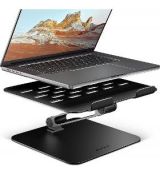STND-LQB HQ stojan na ntb 10"-17.3" čier
