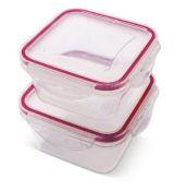 LT6059 SET DÓZ ČTVER.2X300ML CLIP LAMART