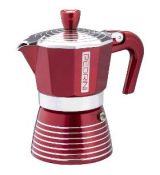 17380 Infinity Moka 3 šál. červ. PEDRINI