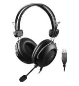HU-35 slúchadlá USB čierna A4TECH